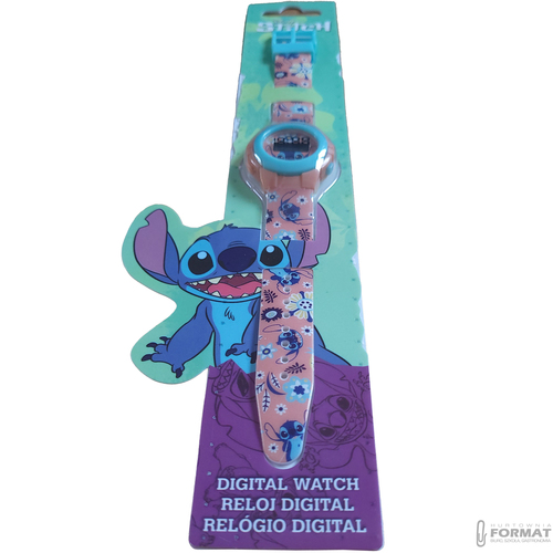 ZEGAREK CYFROWY DLA DZIECI LILO & STITCH KE02 ECO KIDS EUROSWAN 2