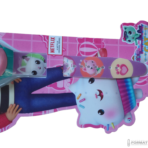 ZEGAREK CYFROWY DLA DZIECI KOCI DOMEK GABI GABBY'S DOLLHOUSE KE02 ECO 5