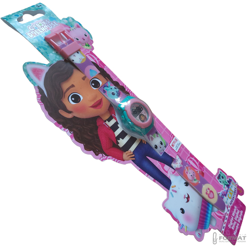 ZEGAREK CYFROWY DLA DZIECI KOCI DOMEK GABI GABBY'S DOLLHOUSE KE02 ECO 8