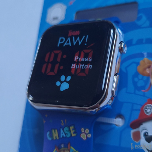ZEGAREK CYFROWY LED NA RĘKĘ DLA DZIECI PSI PATROL PAW PATROL KIDS EUROSWAN 5