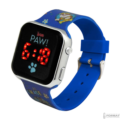 ZEGAREK CYFROWY LED NA RĘKĘ DLA DZIECI PSI PATROL PAW PATROL KIDS EUROSWAN 7