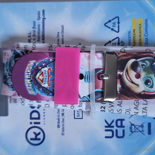 ZEGAREK CYFROWY LED NA RĘKĘ DLA DZIECI PSI PATROL SKYE KIDS EUROSWAN 6