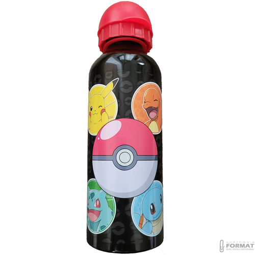 BIDON ALUMINIOWY 500 ml POKEMON CHARMANDER PIKACHU SQUIRTLE BULBASAUR 5
