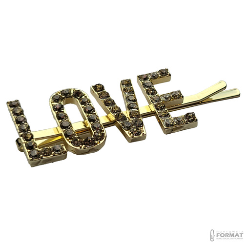 METALOWA SPINKA DO WŁOSÓW LOVE WOW GENERATION KIDS EUROSWAN 2
