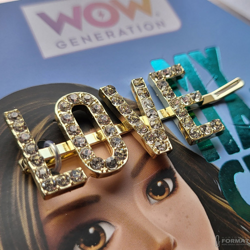 METALOWA SPINKA DO WŁOSÓW LOVE WOW GENERATION KIDS EUROSWAN 4