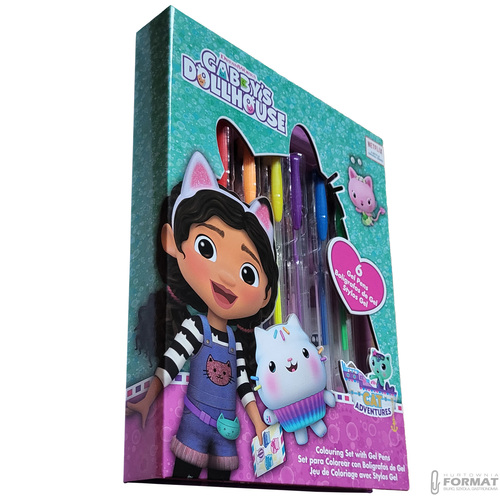 ZESTAW PIŚMIENNICZY KOCI DOMEK GABI GABBY'S DOLLHOUSE 7 ELEMENTÓW 5