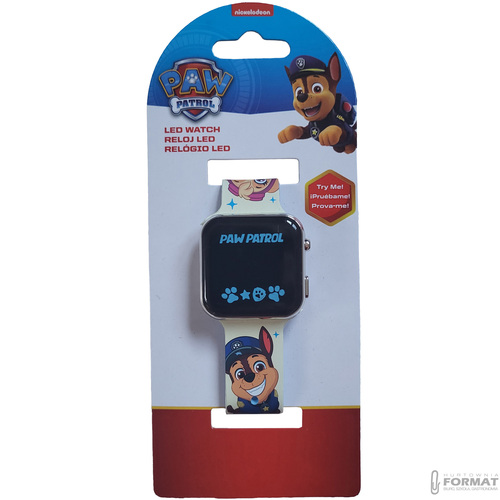 ZEGAREK CYFROWY LED NA RĘKĘ DLA DZIECI PSI PATROL PAW PATROL KIDS EUROSWAN 2
