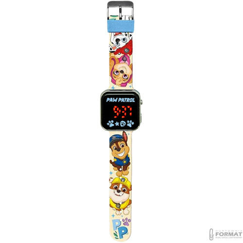 ZEGAREK CYFROWY LED NA RĘKĘ DLA DZIECI PSI PATROL PAW PATROL KIDS EUROSWAN 3