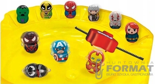 Wooblies Marvel - Arena + 2 wyrzutnie + 4 figurki 2
