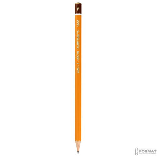 OŁÓWEK TECHNICZNY GRAFITOWY KOH-I-NOOR HARDTMUTH 1500 7H 4