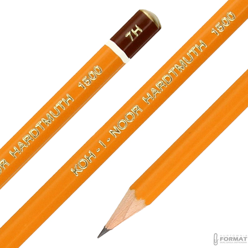 OŁÓWEK TECHNICZNY GRAFITOWY KOH-I-NOOR HARDTMUTH 1500 7H 5