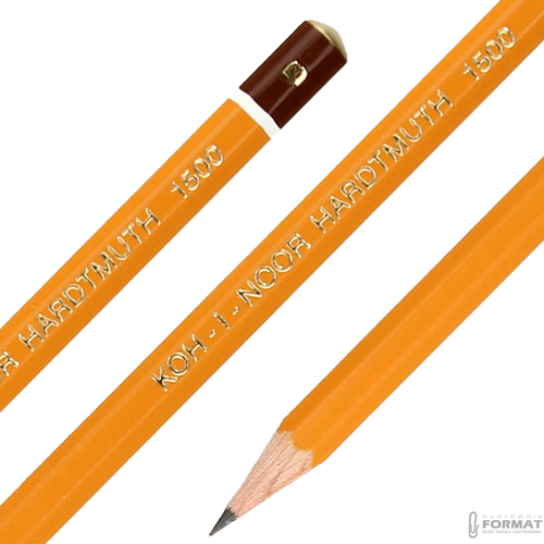 OŁÓWEK TECHNICZNY GRAFITOWY KOH-I-NOOR HARDTMUTH 1500 B 4