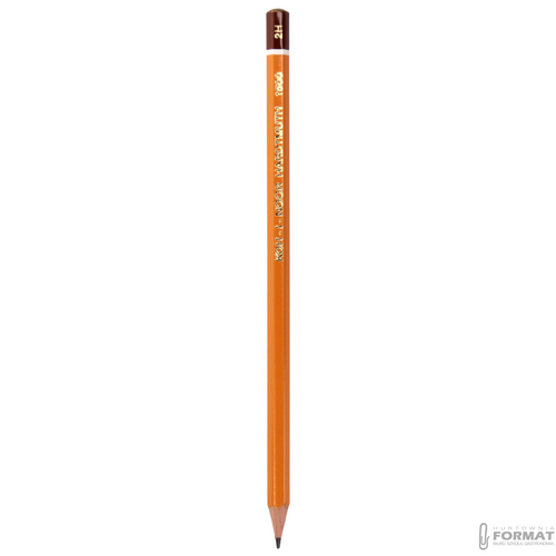 OŁÓWEK TECHNICZNY GRAFITOWY KOH-I-NOOR HARDTMUTH 1500 2H 3