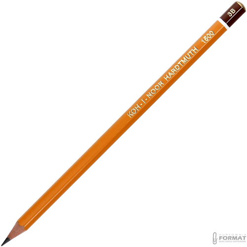 OŁÓWEK TECHNICZNY GRAFITOWY KOH-I-NOOR HARDTMUTH 1500 3B 5