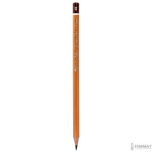 OŁÓWEK TECHNICZNY GRAFITOWY KOH-I-NOOR HARDTMUTH 1500 4B 3