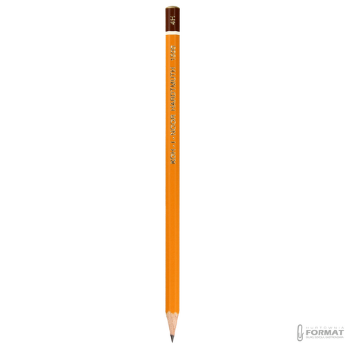 OŁÓWEK TECHNICZNY GRAFITOWY KOH-I-NOOR HARDTMUTH 1500 4H 3
