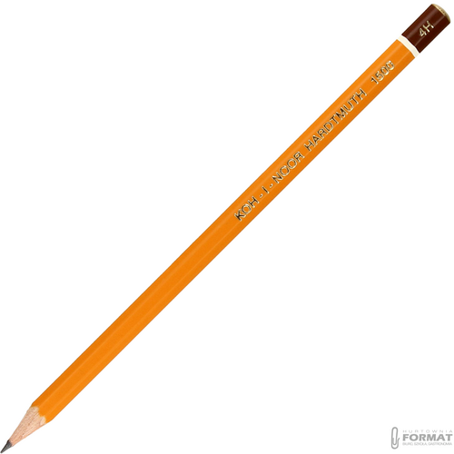 OŁÓWEK TECHNICZNY GRAFITOWY KOH-I-NOOR HARDTMUTH 1500 4H 5