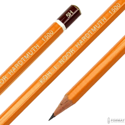 OŁÓWEK TECHNICZNY GRAFITOWY KOH-I-NOOR HARDTMUTH 1500 5H 4