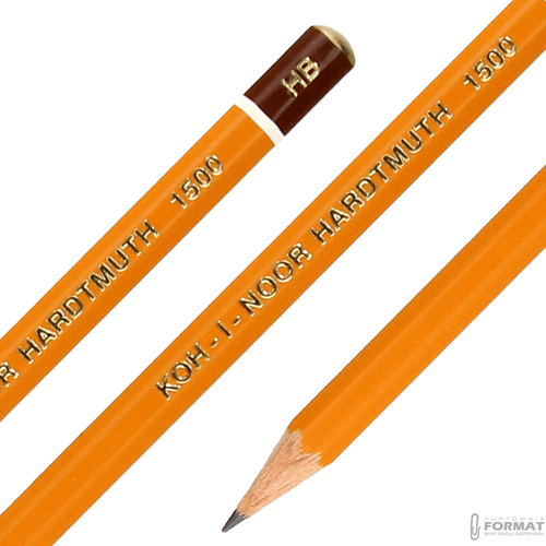 OŁÓWEK TECHNICZNY GRAFITOWY KOH-I-NOOR HARDTMUTH 1500 HB 4