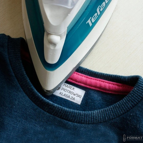 PIECZĄTKA ZESTAW COLOP DO ZNAKOWANIA UBRAŃ ODZIEŻY PERSONALIZOWANA 5