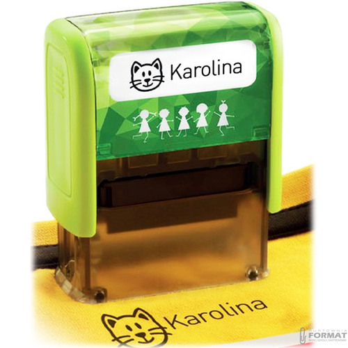 PIECZĄTKA ZESTAW TRODAT DO ZNAKOWANIA UBRAŃ ODZIEŻY PERSONALIZOWANA 3