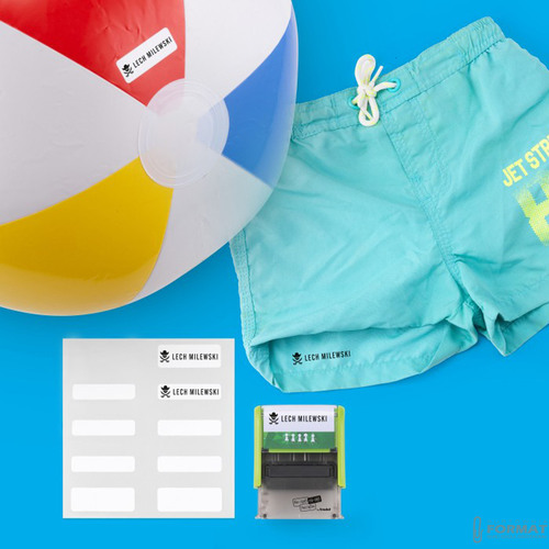 PIECZĄTKA ZESTAW TRODAT DO ZNAKOWANIA UBRAŃ ODZIEŻY PERSONALIZOWANA 5