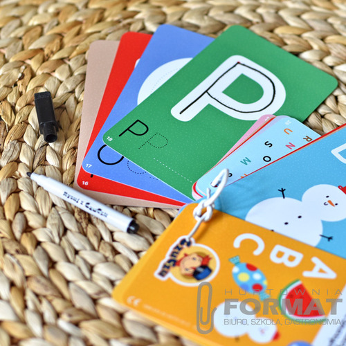 Poznaję Litery CzuCzu-Zabawy edukacyjne z pisakiem 3