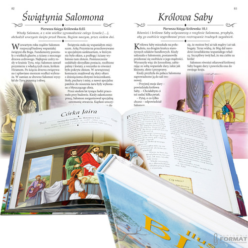 BIBLIA DLA DZIECI PREZENT KOMUNIA CHRZEST DZIEWCZYNKI CHŁOPCA +GRAWER 5