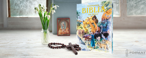 BIBLIA DLA DZIECI PREZENT KOMUNIA CHRZEST DZIEWCZYNKI CHŁOPCA +GRAWER 24