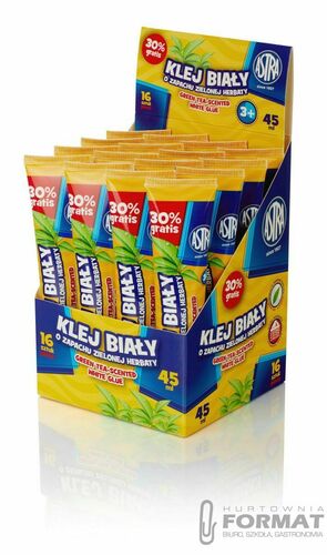 KLEJ BIAŁY ASTRA 45ML ZAPACH ZIELONA HERBATA 2