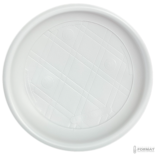 TALERZYKI TALERZE DESEROWE PLASTIKOWE 17cm  2