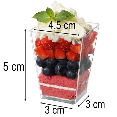 FINGERFOOD Pojemnik na przekąski 50ml A50 B/SUP 3