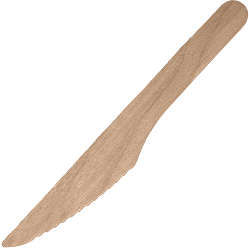 Nóż noże drewniane 16cm 50szt 2