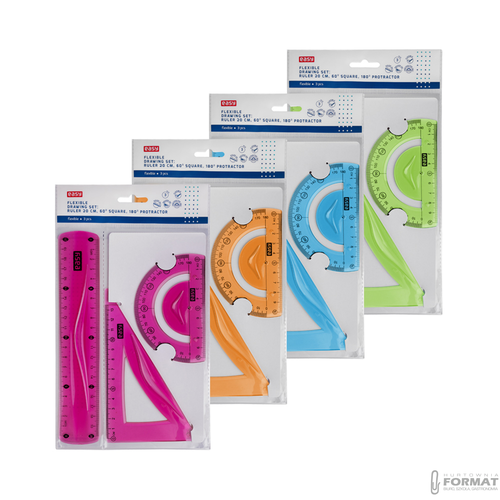 ZESTAW GEOMETRYCZNY 20 CM 3 ELEMENTOWY 839335 7