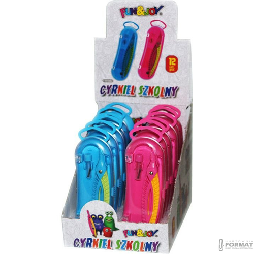 Cyrkiel 2-elementowy w etui FUN&JOY 84002 4