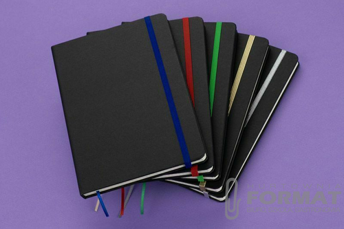 Notes KORYO A5 zielona gumka 2