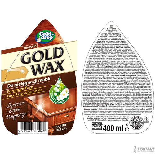 Gold Wax Preparat Do Czyszczenia i Pielęgnacji Meb 2