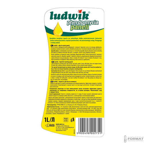 PŁYN LUDWIK 1L DO PANELI 2