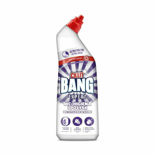 Cillit Bang Higiena i Połysk Żel do WC 750ML 2