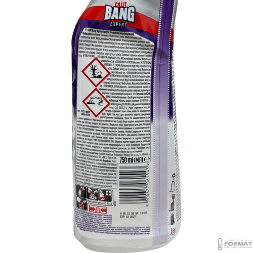 Cillit Bang Higiena i Połysk Żel do WC 750ML 3