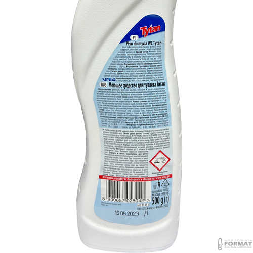 TYTAN PŁYN DO WC 500ML 2