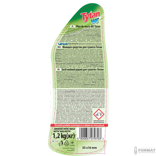 TYTAN WC 1,2KG mix 3