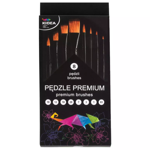 PĘDZLE PREMIUM 8SZT.    PPR8KA 2