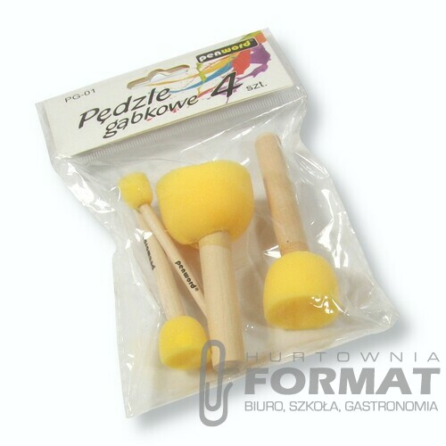 PĘDZLE GĄBKOWE PG-01 a'4 2