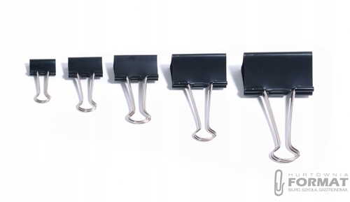 Klipy biurowe klip biurowy klipsy 41 mm 12 sztuk 2