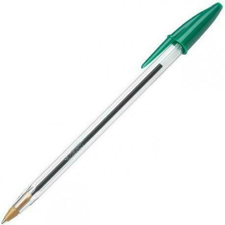 DŁUGOPIS BIC CRISTAL ZIELONY 2