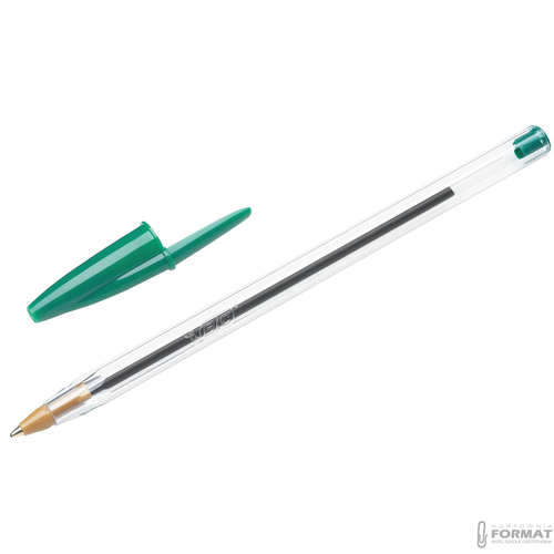 DŁUGOPIS BIC CRISTAL ZIELONY 3