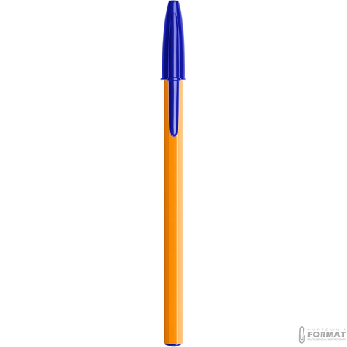 DŁUGOPIS BIC ORANGE NIEBIESKI 4