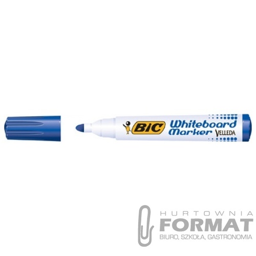 MARKER BIC SUCHO. VELLEDA NIEBIESKI KOŃ. OKRĄGŁA 4