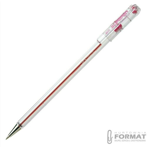 DŁUGOPIS BK-77 PENTEL CZERWONY 7